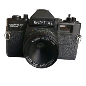 Weston WX-7 35mm Film Camera , 1:6.3 Lens, Series 425177, Mid 1980s  Untested